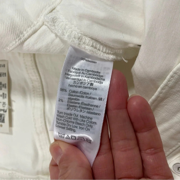 New Madewell The Perfect Vintage Jean Tile White ND501 - Picture 5 of 11